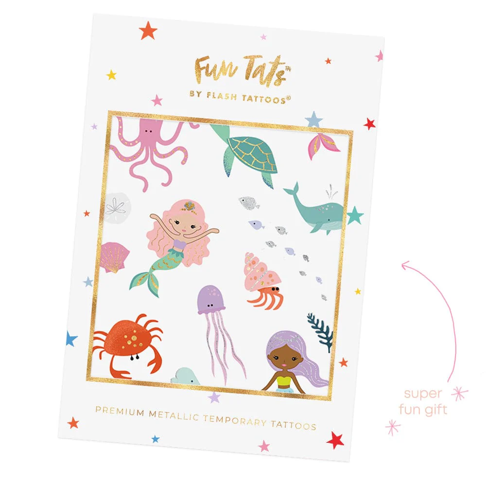 Ocean Creatures Temporary Tattoos - Image 5