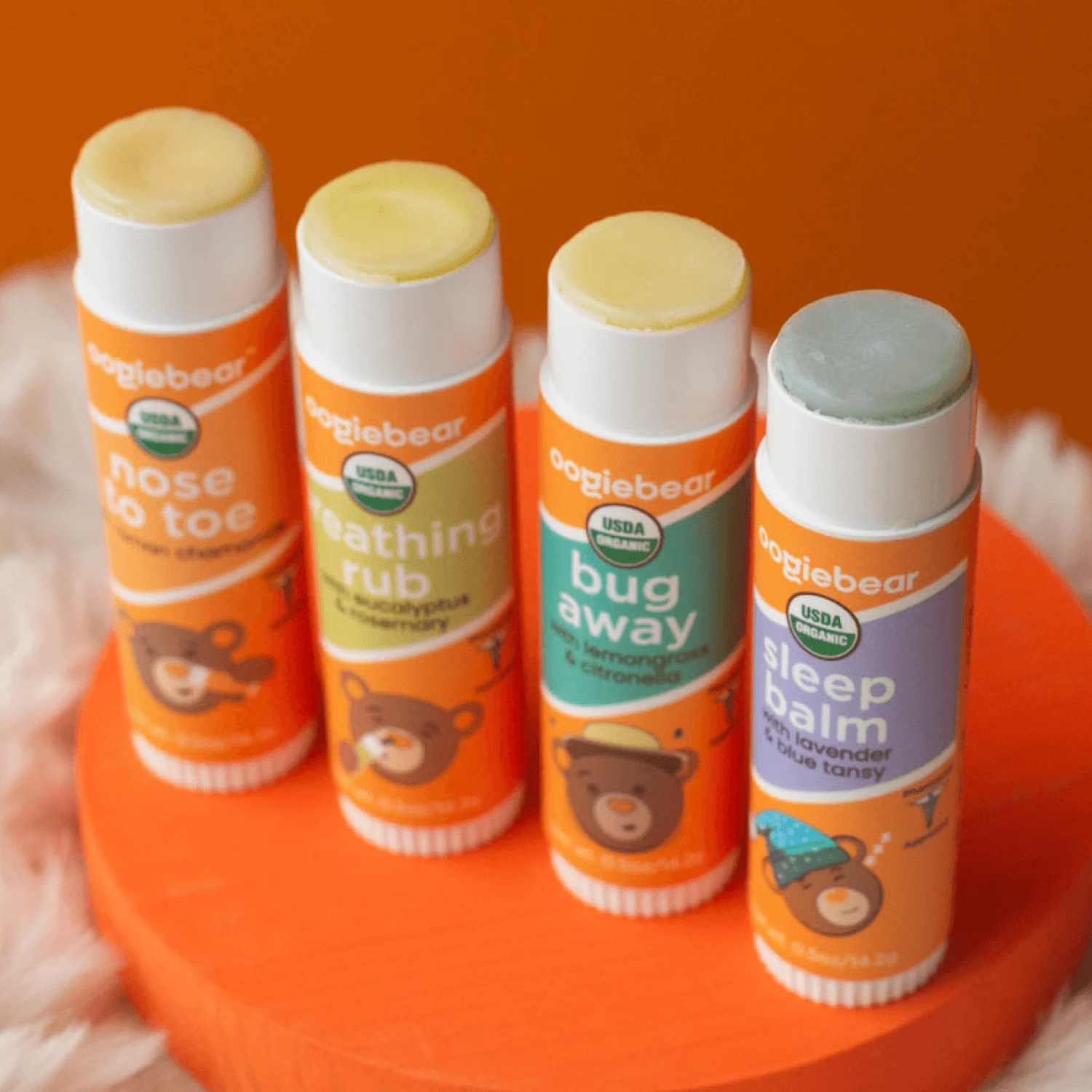 Oogiebear 4-Pack Balm Collection - Image 2