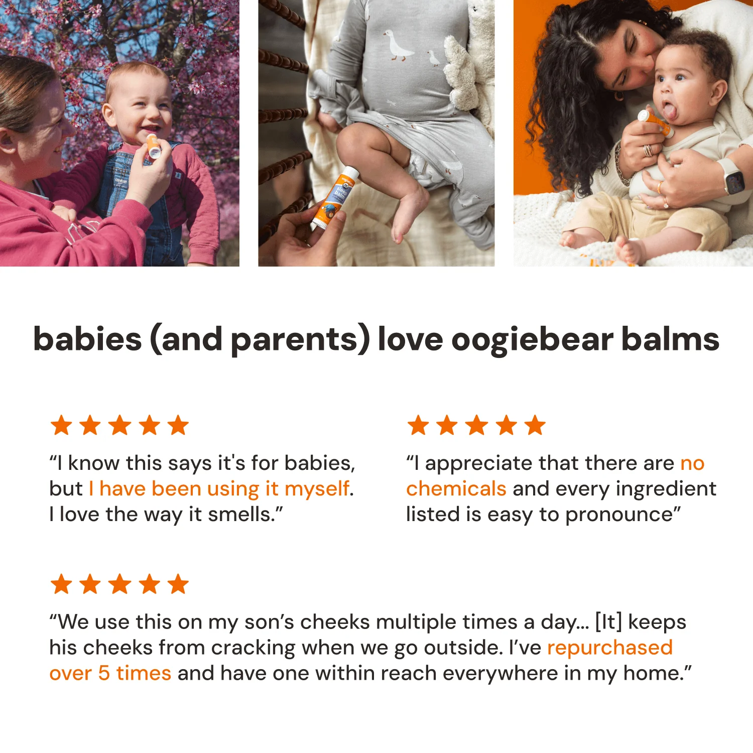 Oogiebear 4-Pack Balm Collection - Image 5