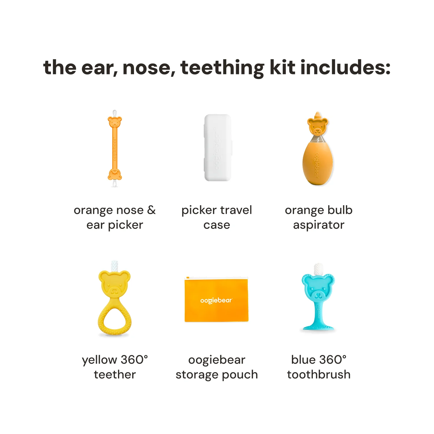 Oogiebear Baby Ear, Nose & Teething Kit - Image 3
