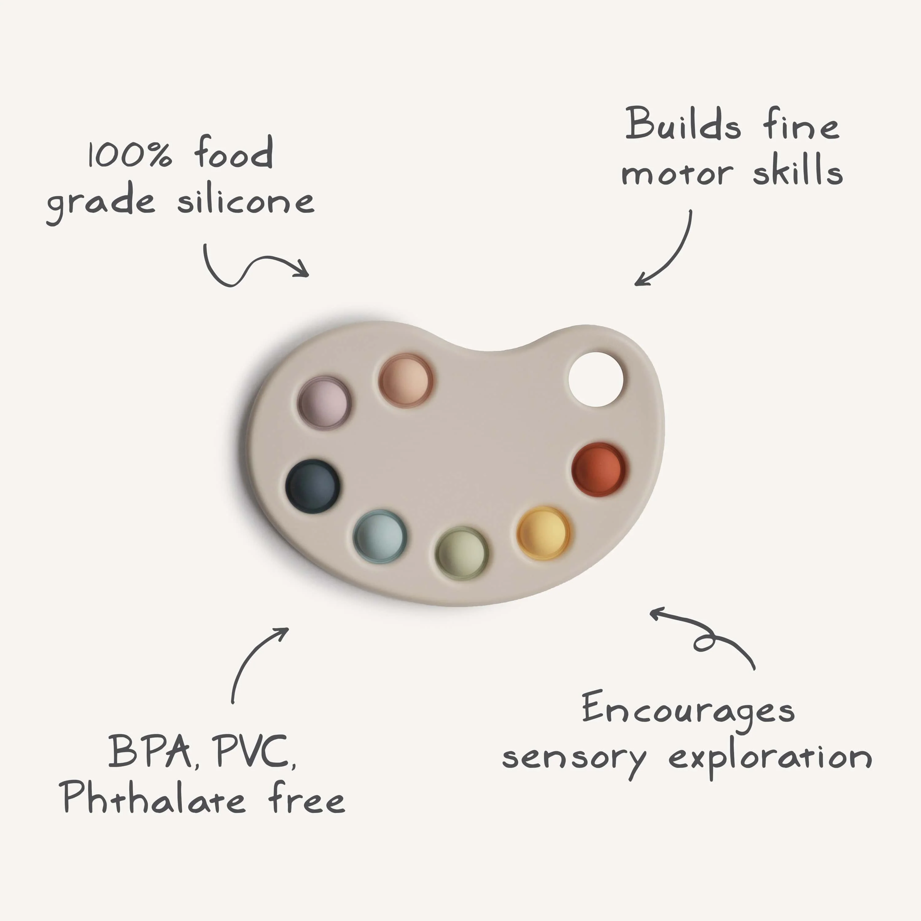 Paint Palette Press Toy - Image 2