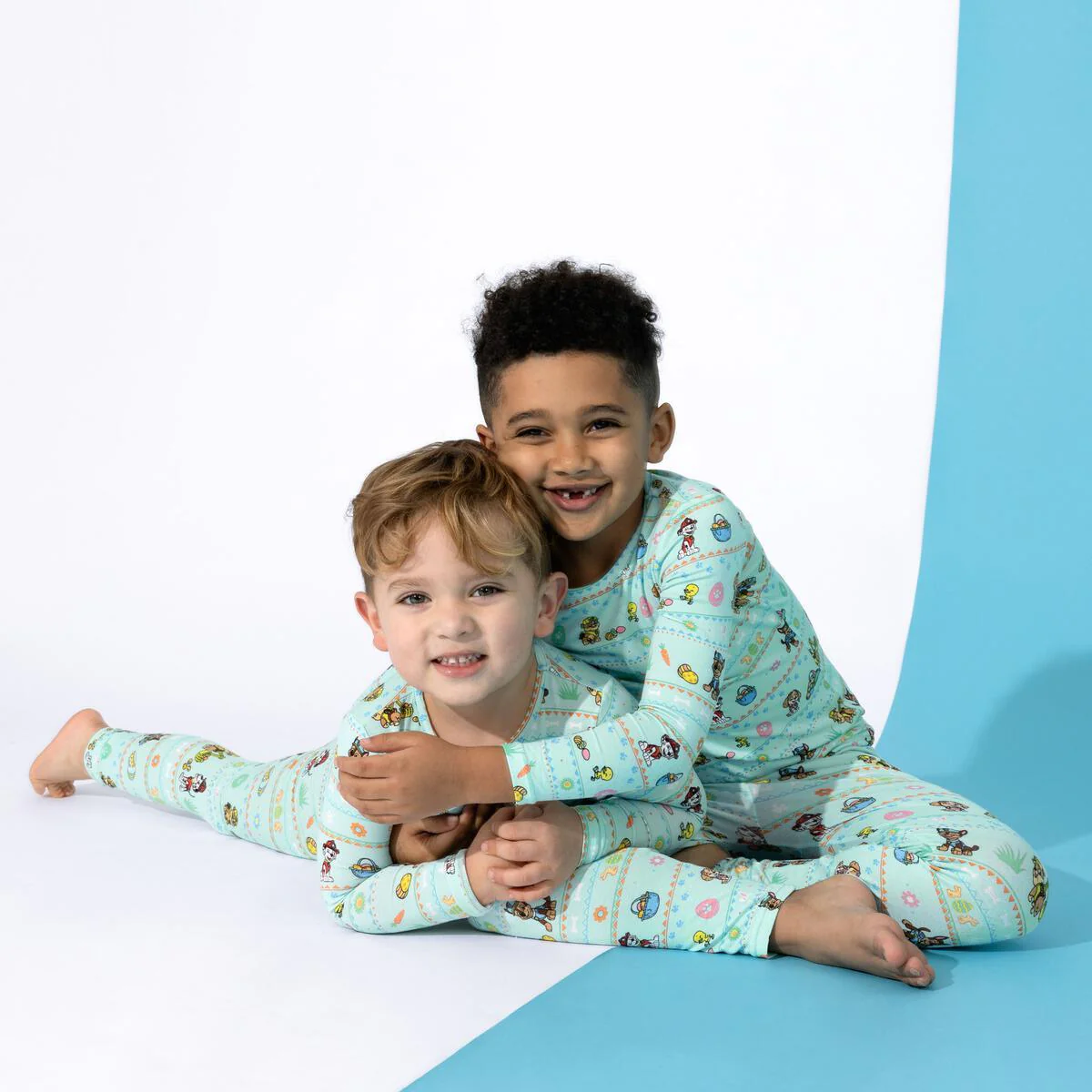 PAW Patrol Easter Long Sleeve Bamboo Pajama Set - Image 4