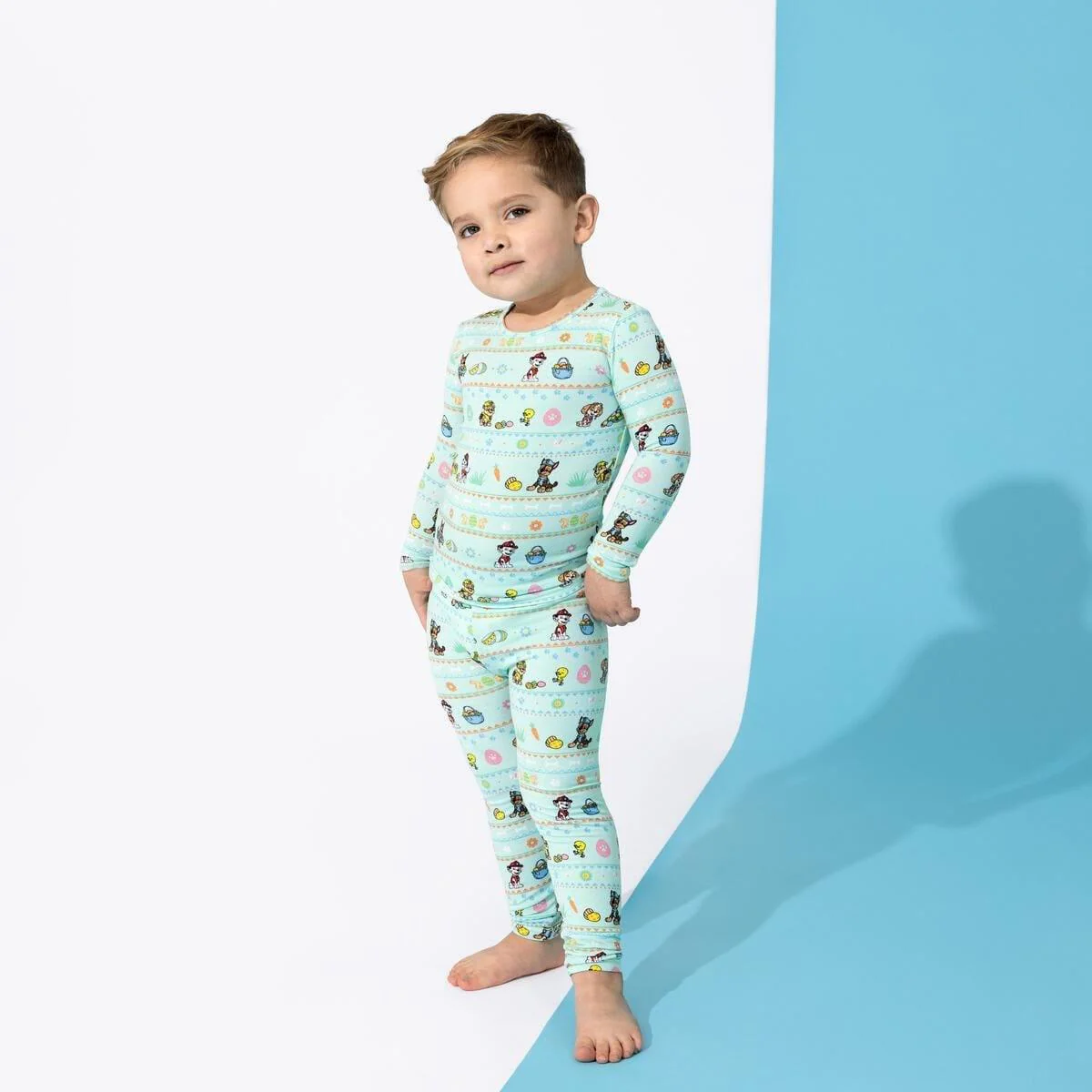PAW Patrol Easter Long Sleeve Bamboo Pajama Set - Image 5