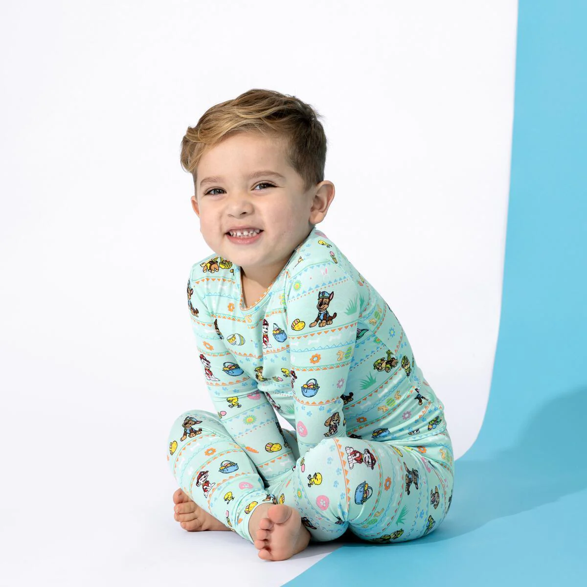 PAW Patrol Easter Long Sleeve Bamboo Pajama Set - Image 6