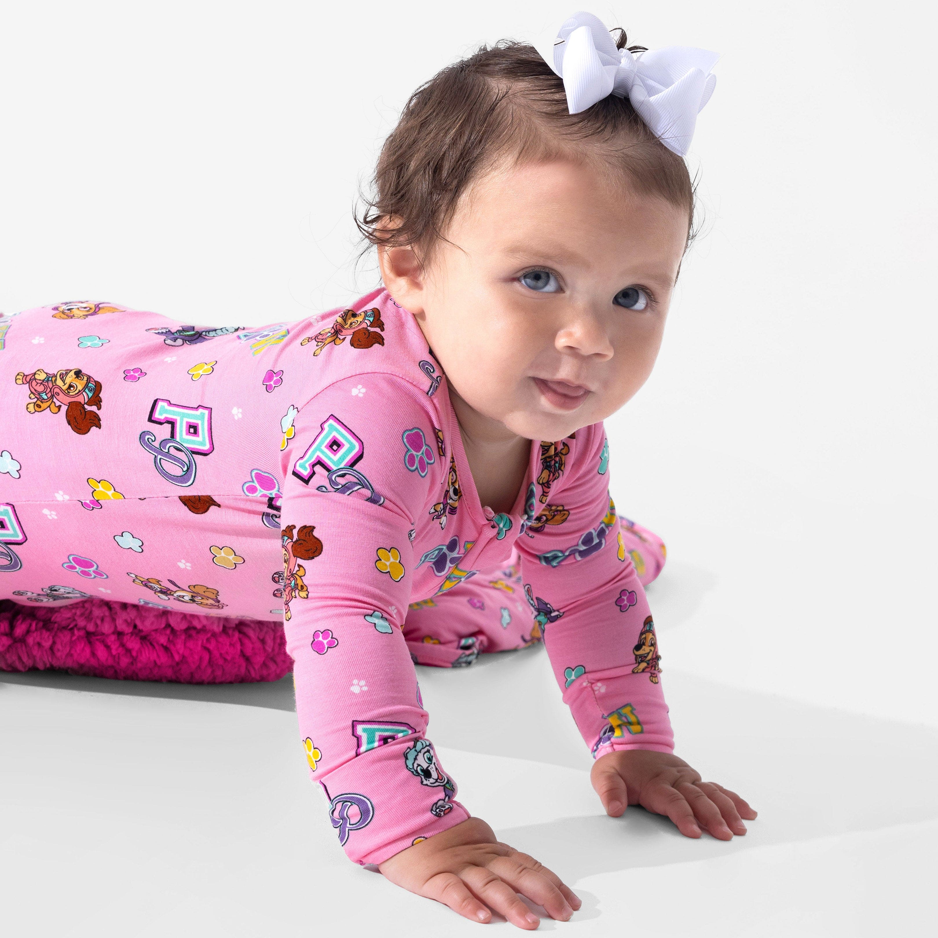 Bamboo Convertible Footie Romper - PAW Patrol: Varsity - Image 2