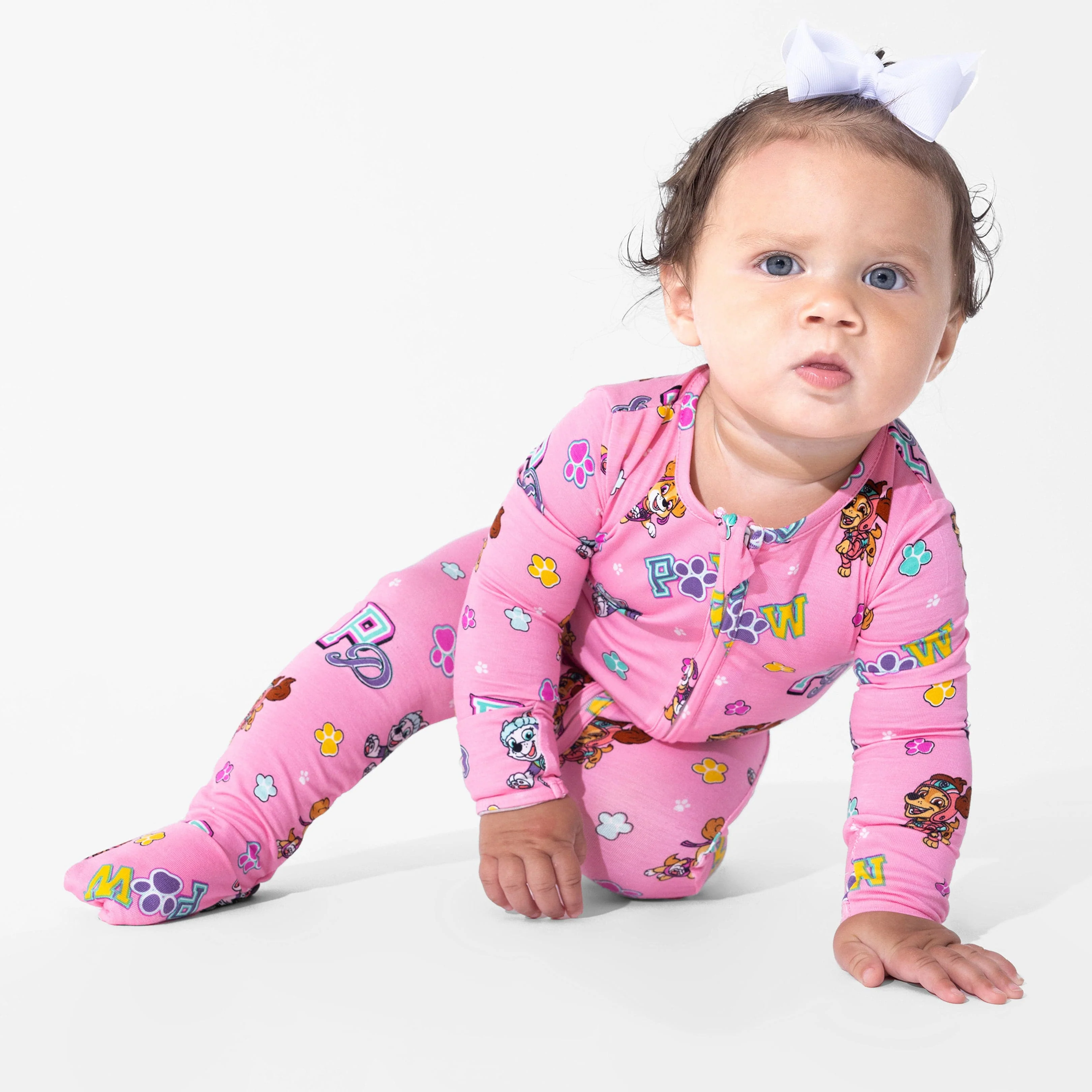 Bamboo Convertible Footie Romper - PAW Patrol: Varsity - Image 3