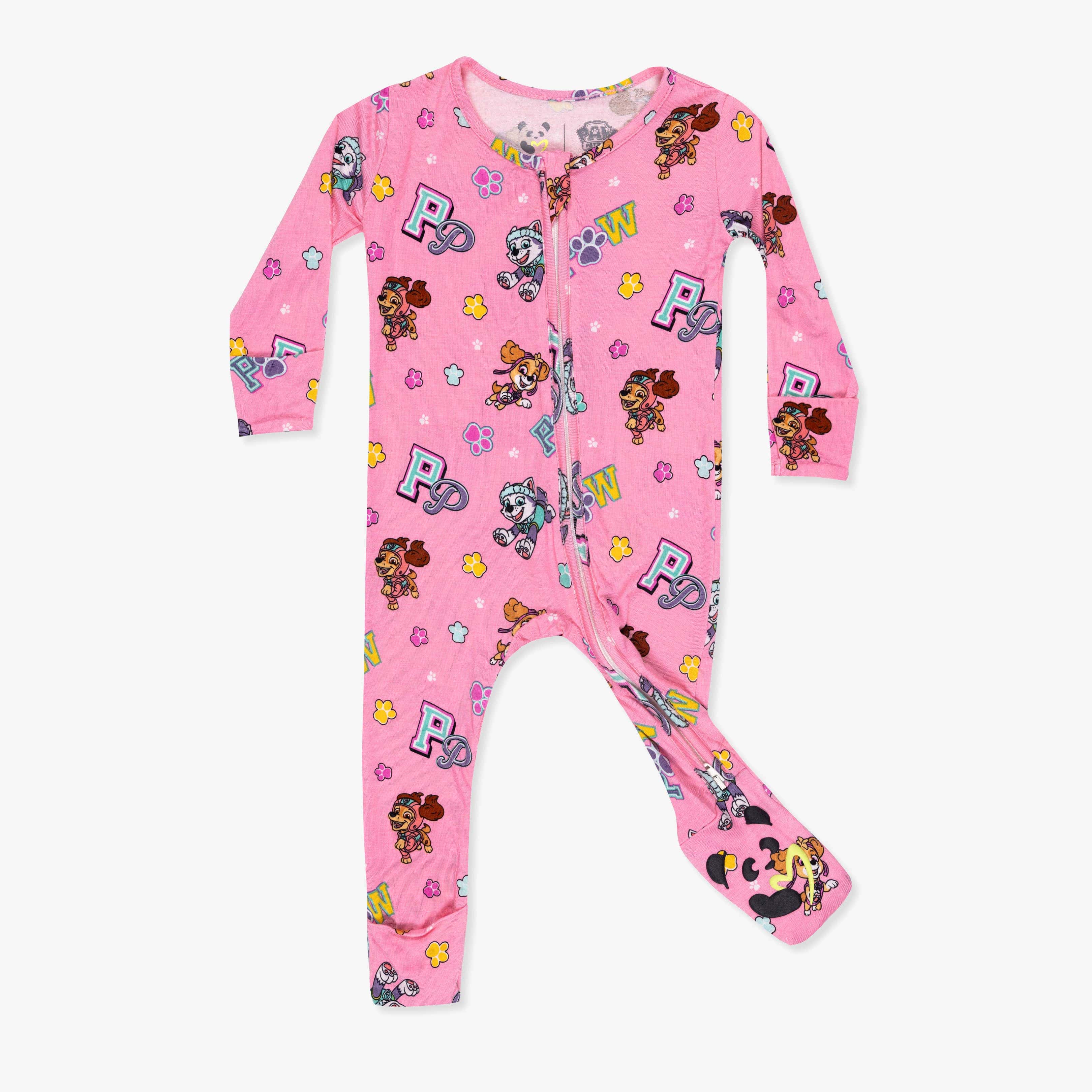 Bamboo Convertible Footie Romper - PAW Patrol: Varsity - Image 5