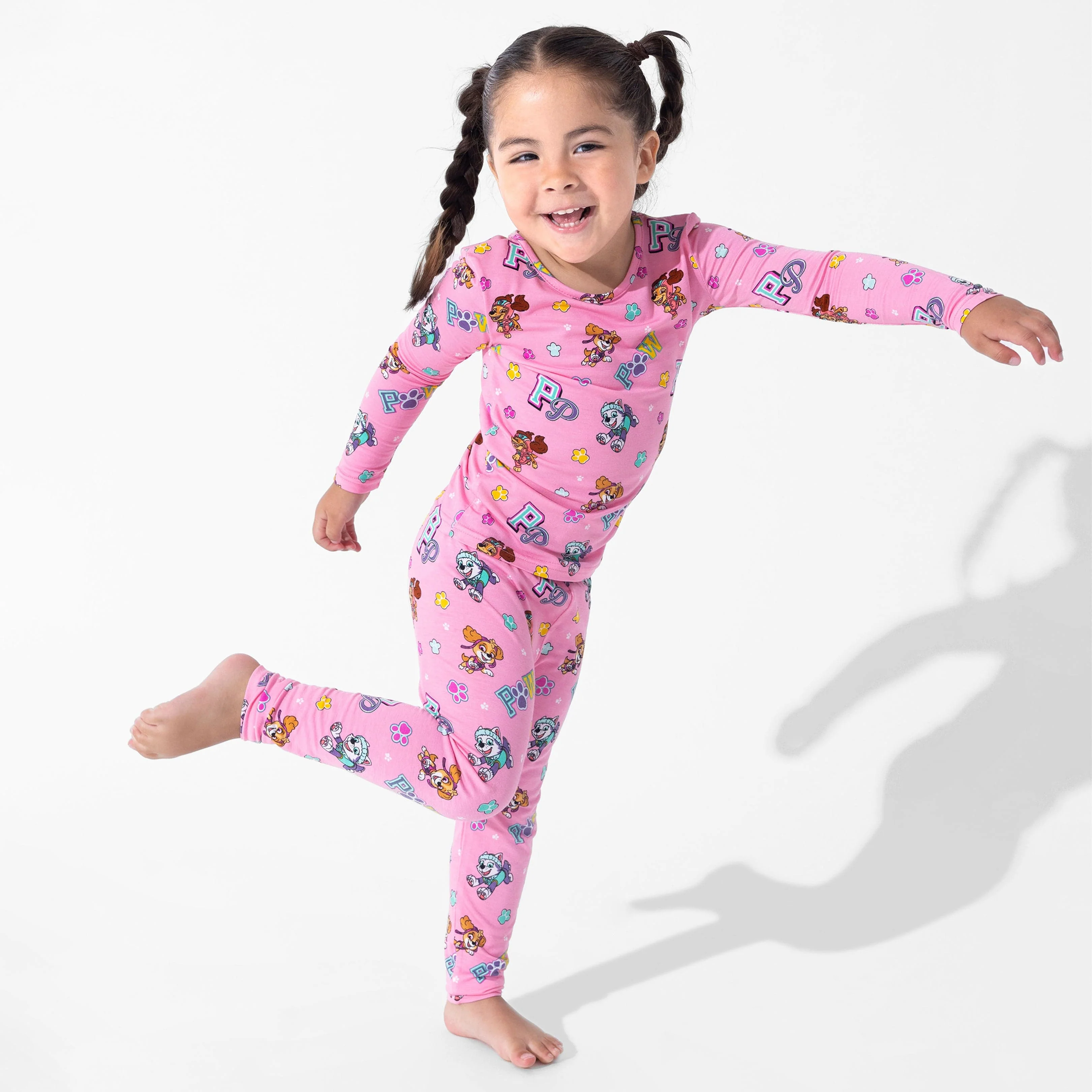 Bamboo Long Sleeve Pajama Set - PAW Patrol: Varsity - Image 4
