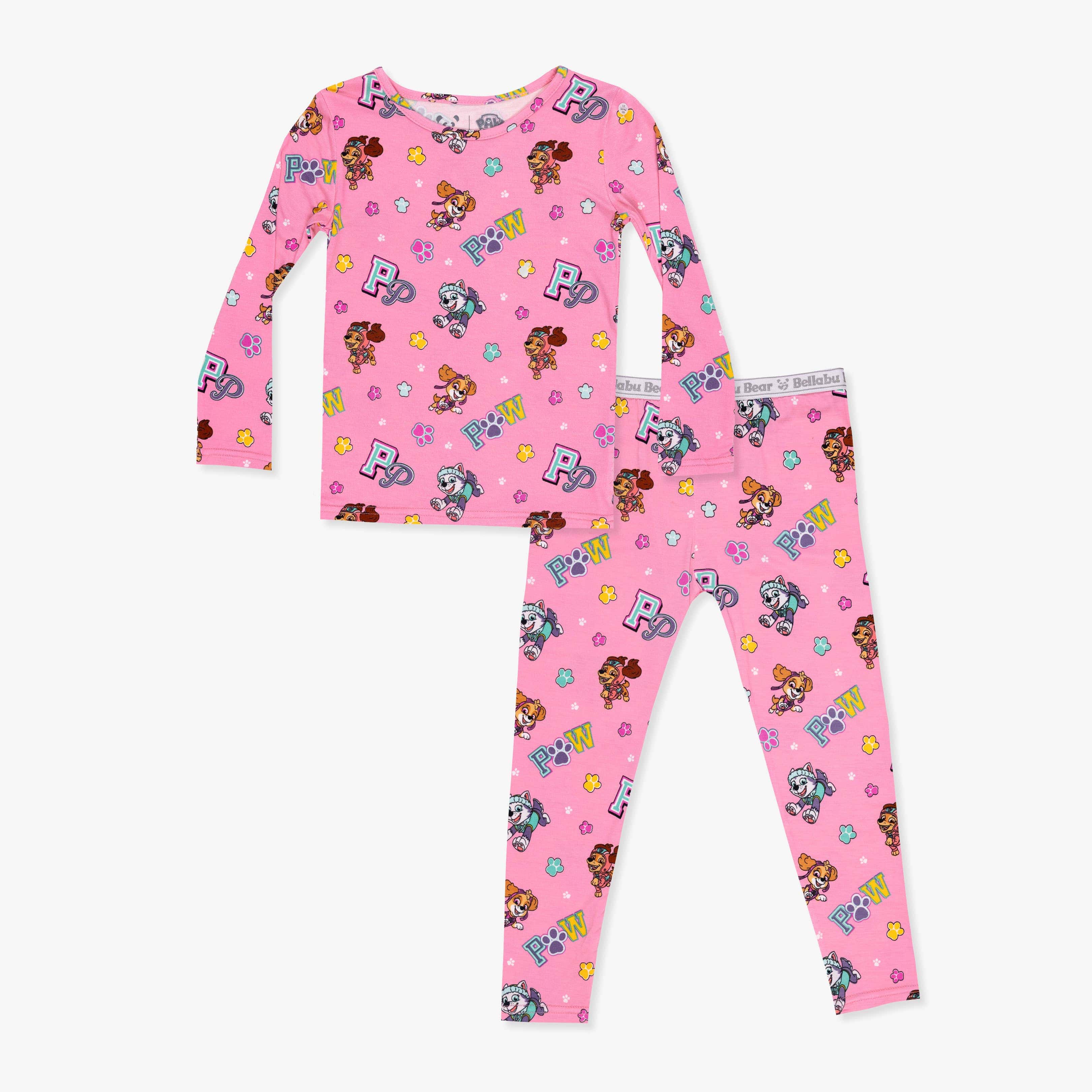 Bamboo Long Sleeve Pajama Set - PAW Patrol: Varsity - Image 6