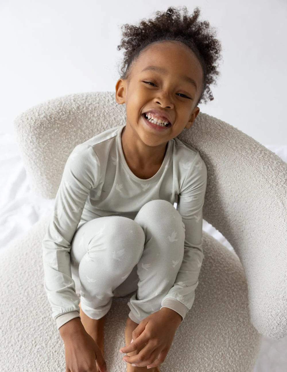 Peace Bamboo Kids Pajama Set - Image 3