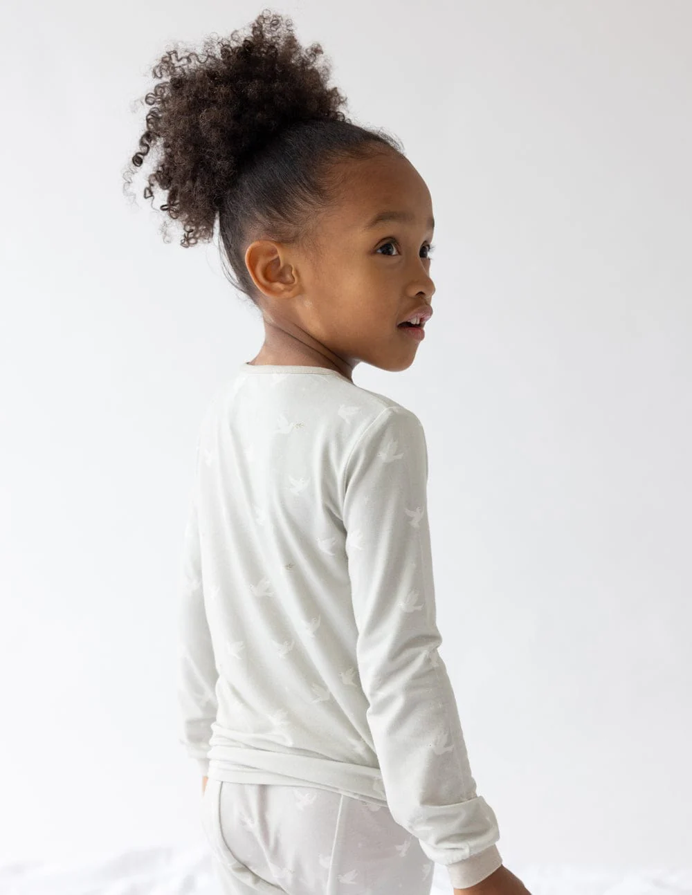 Peace Bamboo Kids Pajama Set - Image 4