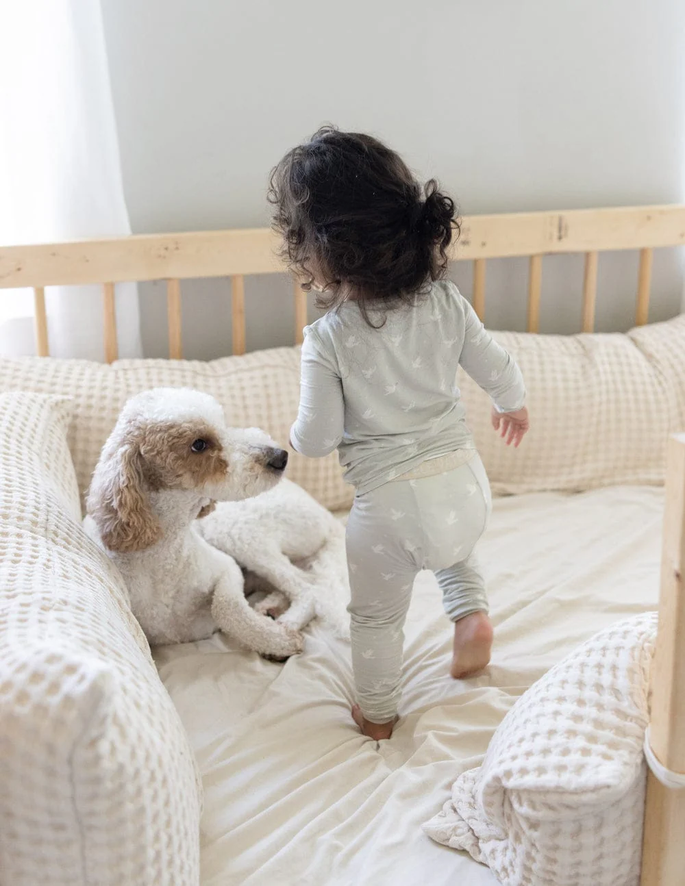 Peace Bamboo Kids Pajama Set - Image 7
