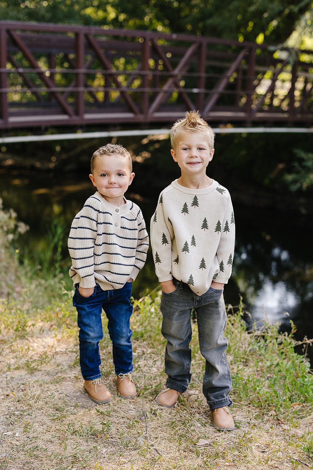 Pine Tree Knit Sweater - Image 4
