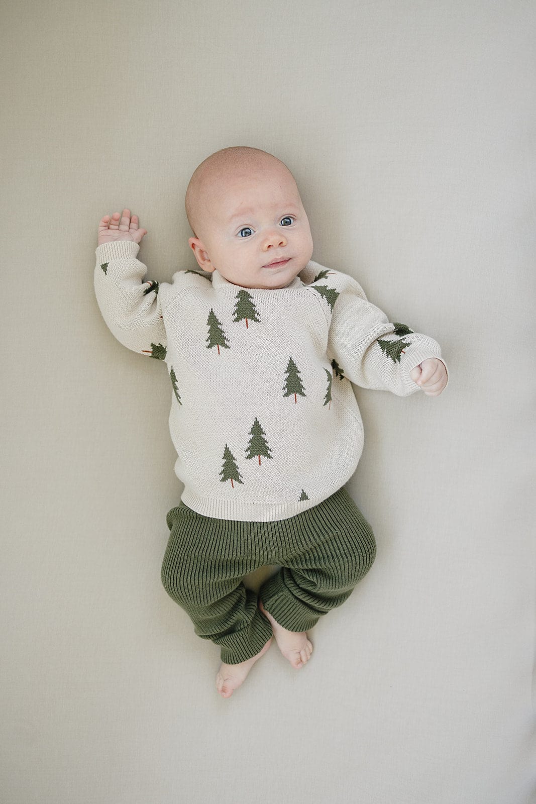 Pine Tree Knit Sweater - Image 7