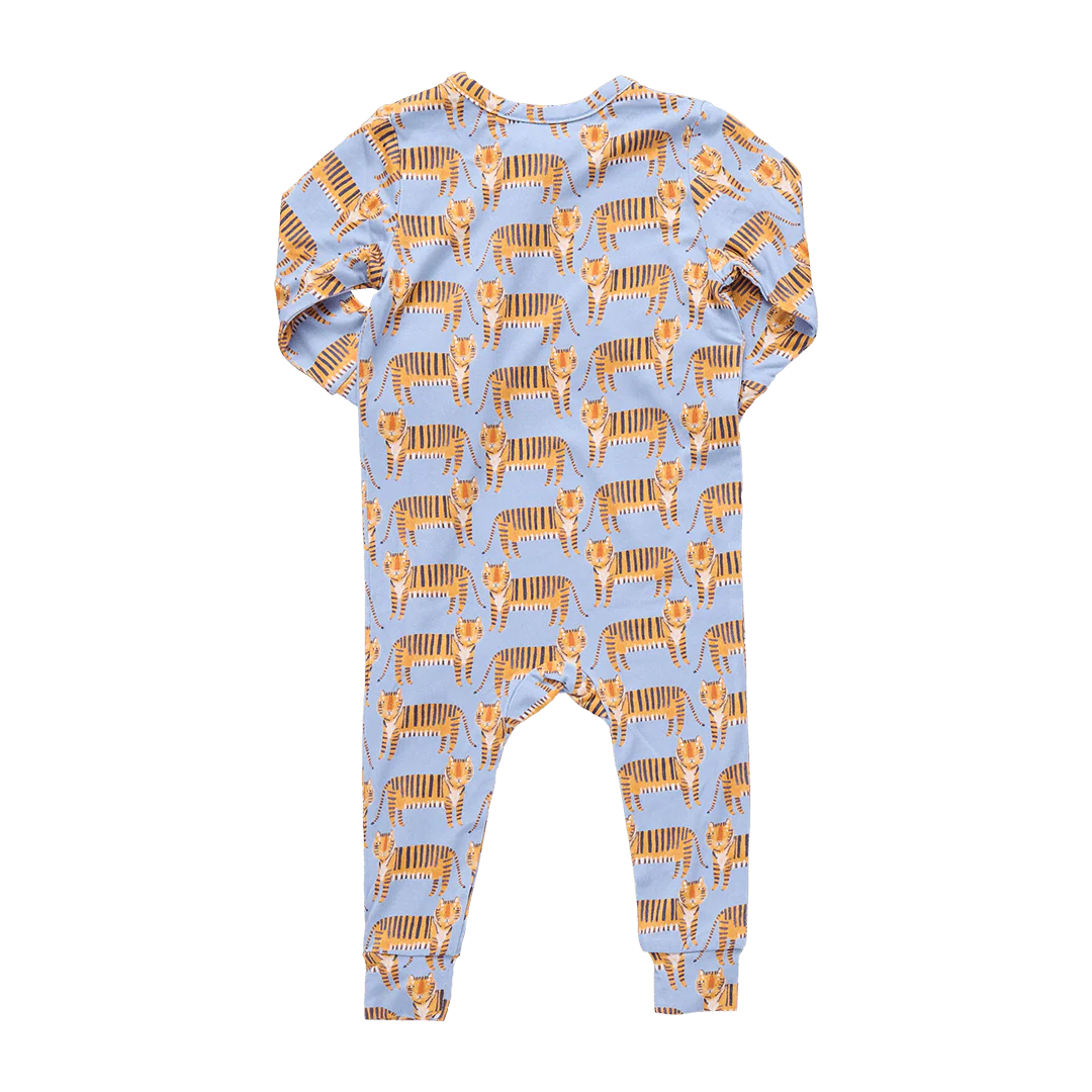 Bamboo Convertible Footie Romper - Tigers - Image 3