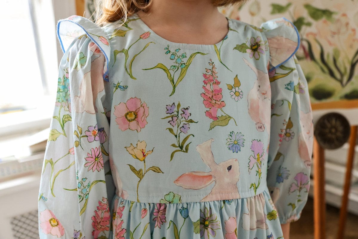 Cotton Brooke Dress - Botanical Bunnies - Image 2