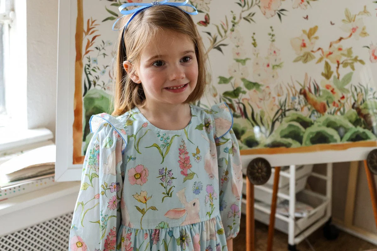 Cotton Brooke Dress - Botanical Bunnies - Image 3