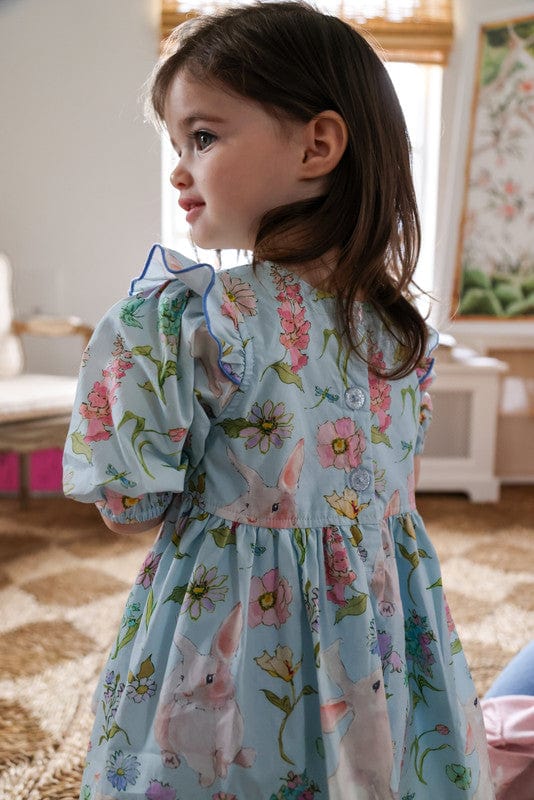 Cotton Brooke Dress Set - Botanical Bunnies - Image 3