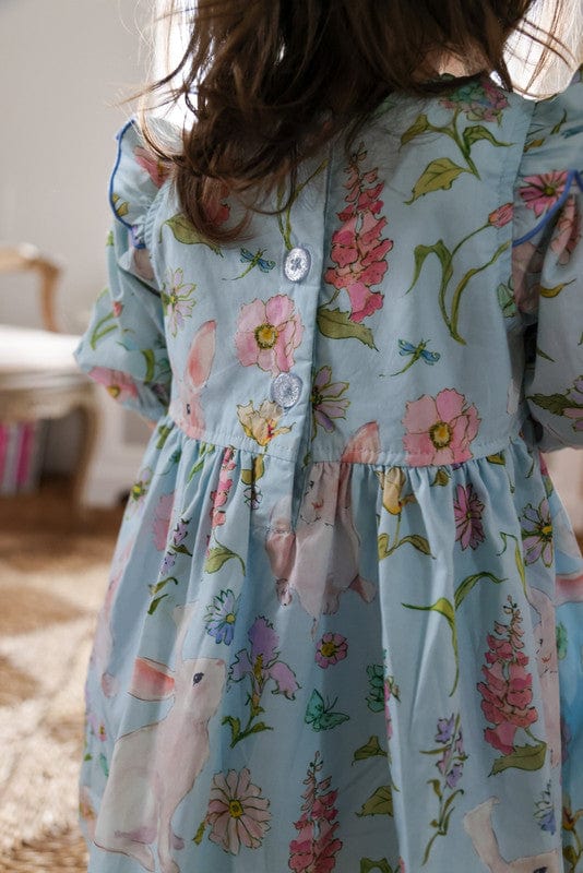 Cotton Brooke Dress Set - Botanical Bunnies - Image 4