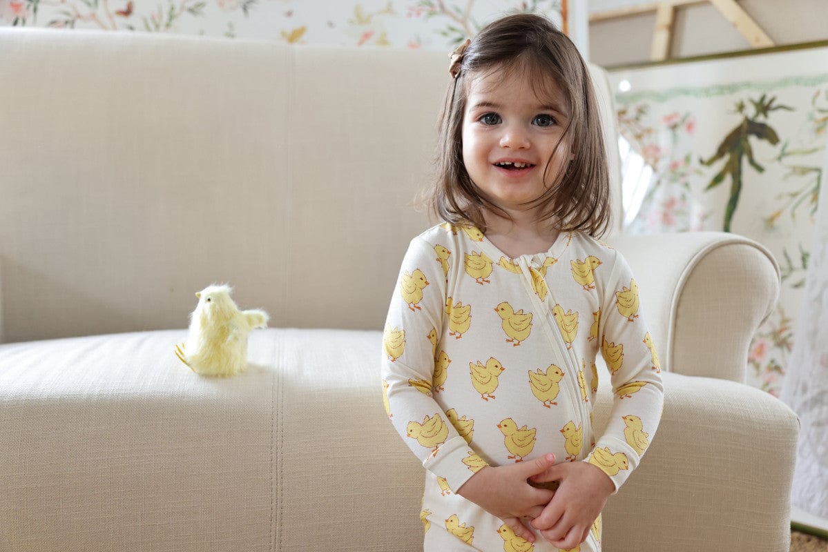 Bamboo Convertible Footie Romper - Chicks - Image 3
