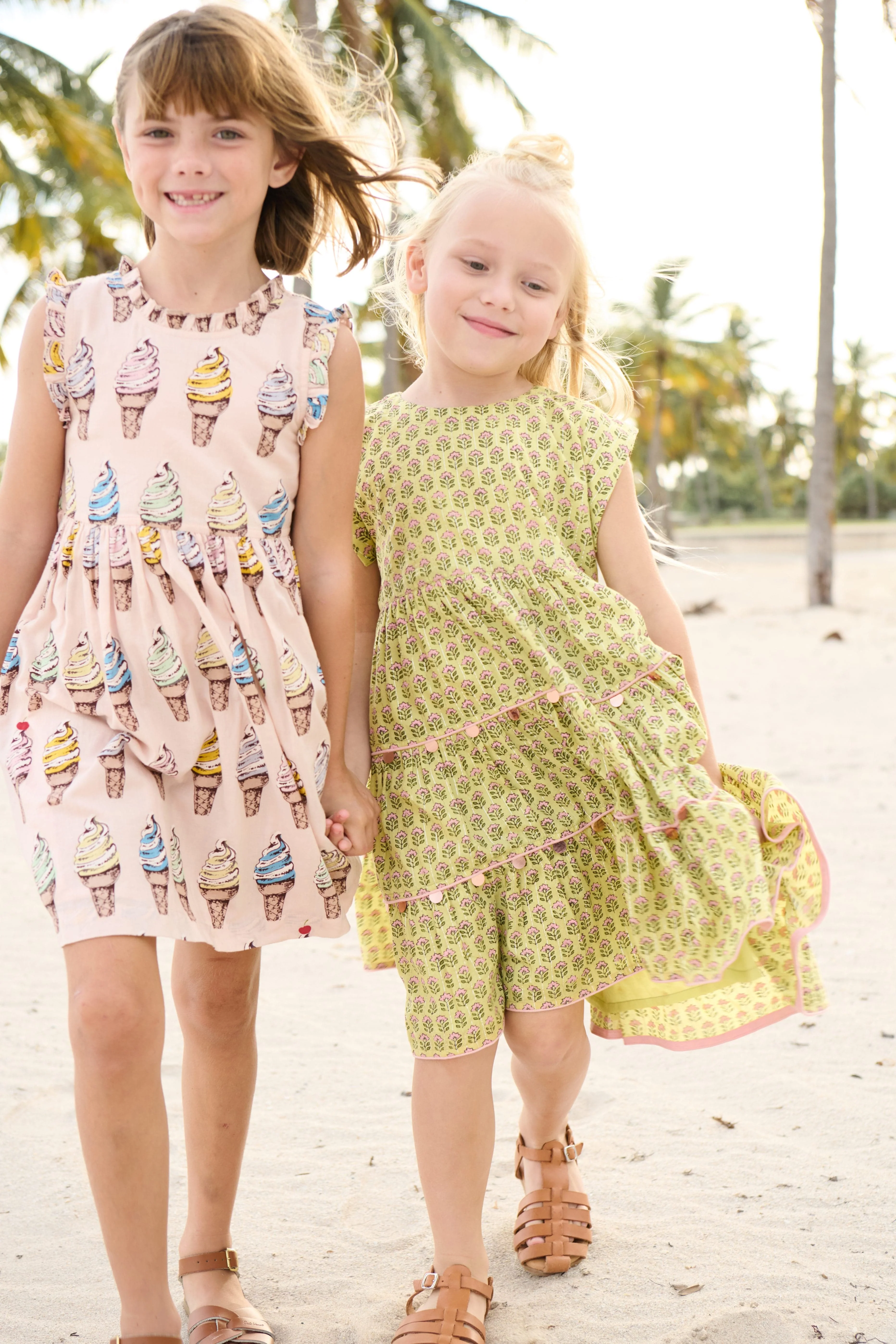 Cotton Alyssa Dress - Pink Soft Serve - Image 3