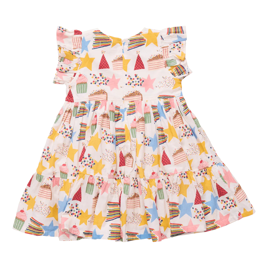 Cotton Jennifer Dress - Birthday Star - Image 3