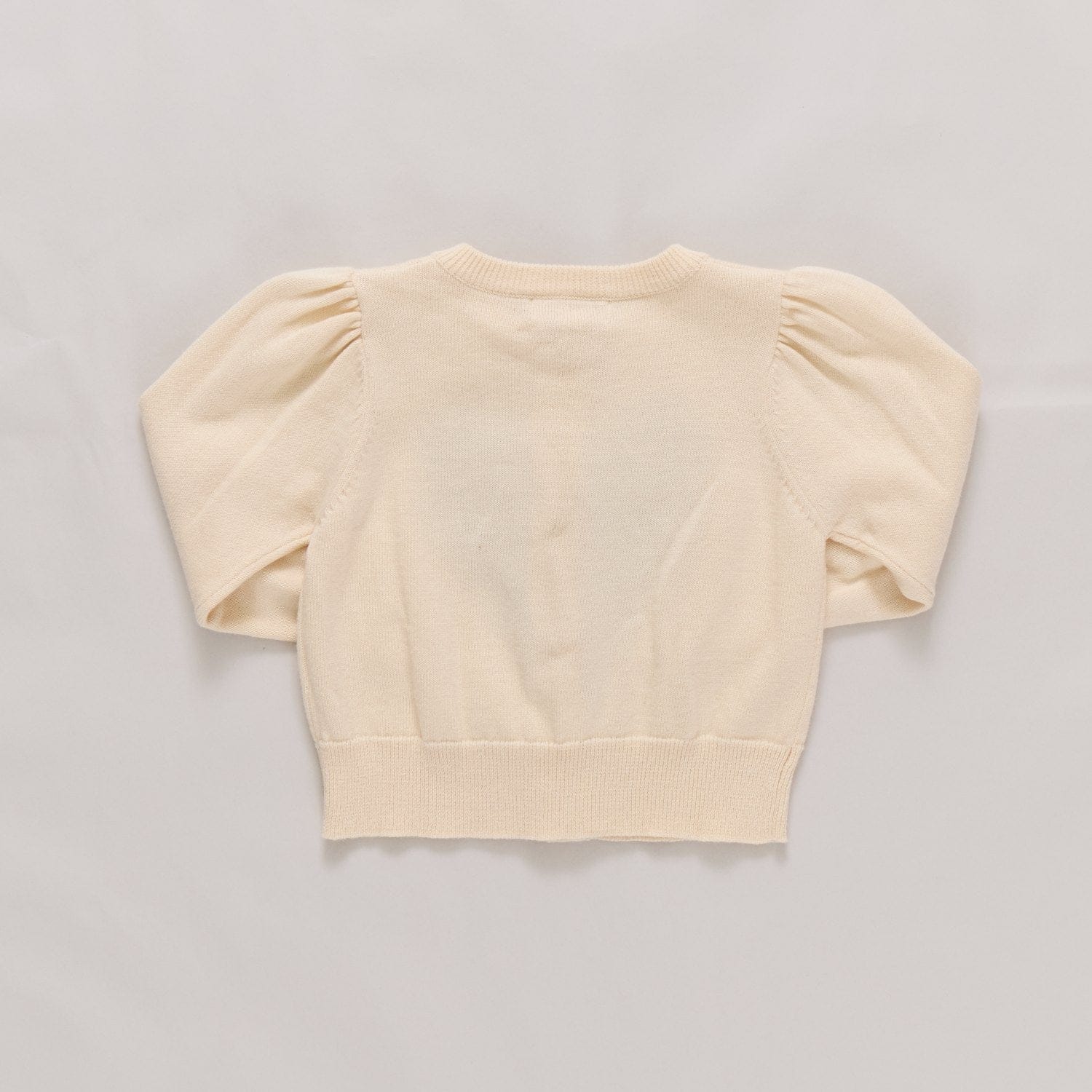 Cotton Long Sleeve Constance Sweater - Scalloped Heart - Image 3