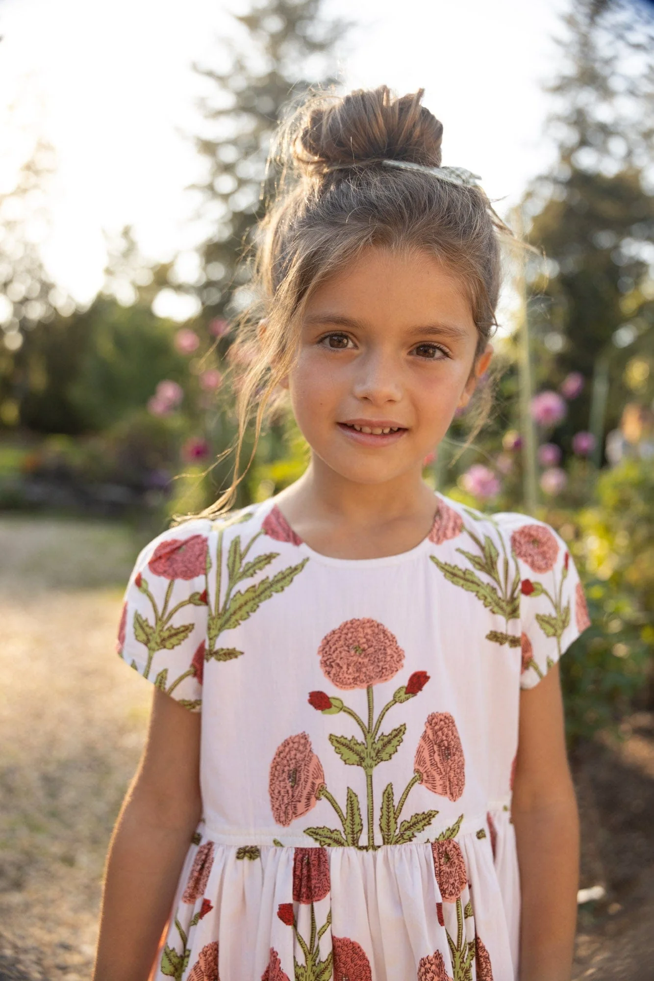 Cotton Marisol Dress - Rose Dandelion - Image 2