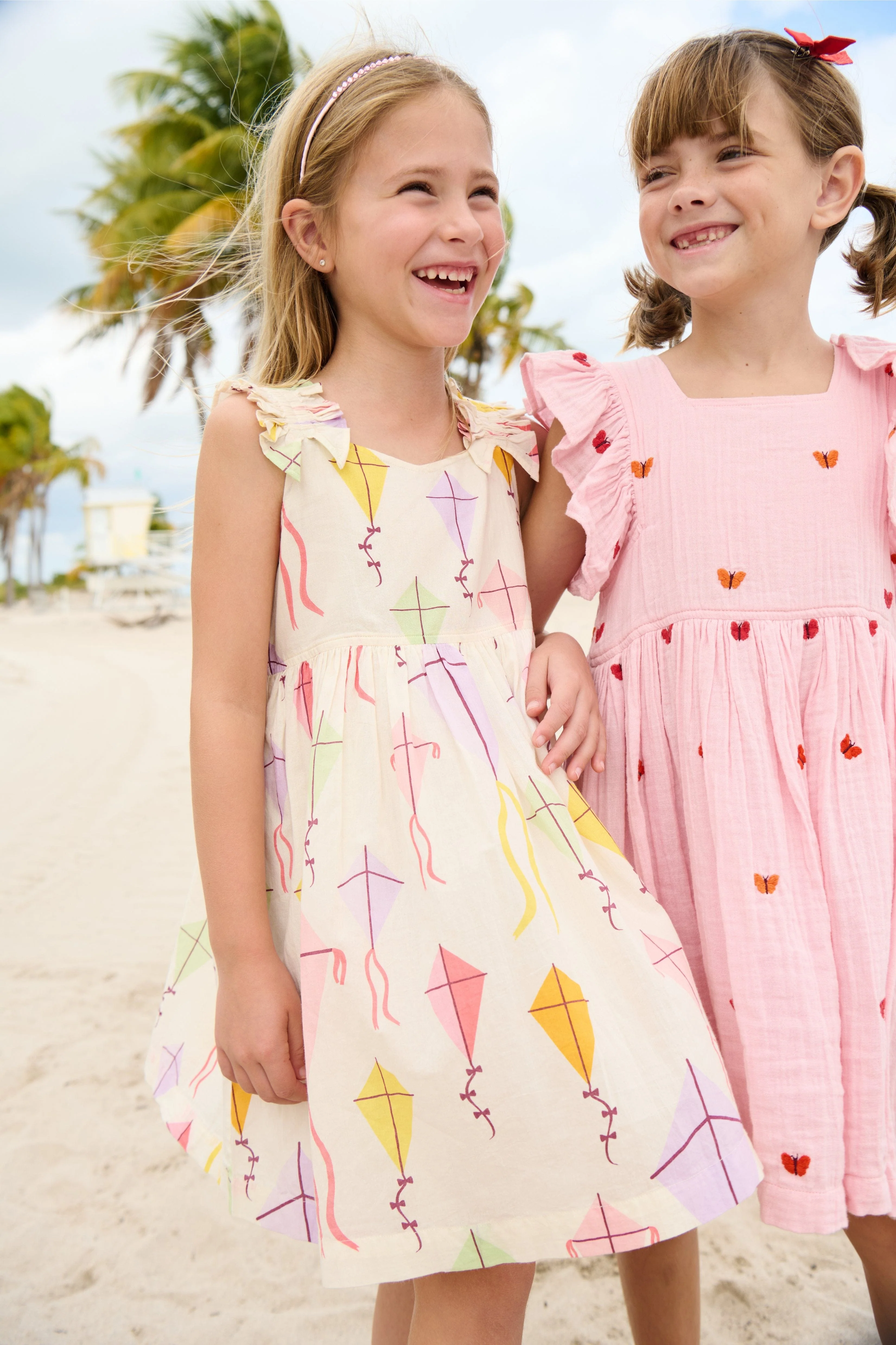 Cotton Via Dress - Flying Kites - Image 2