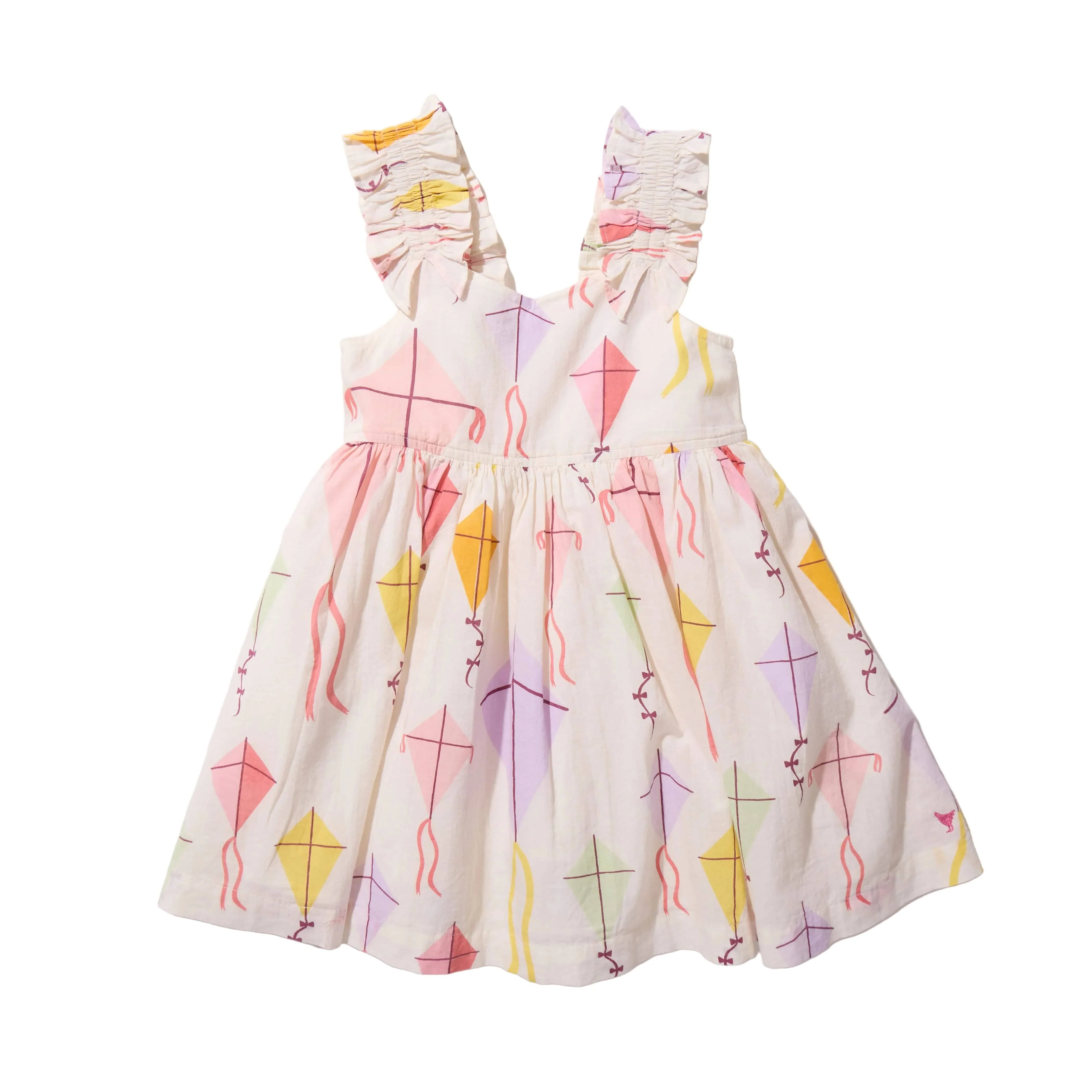 Cotton Via Dress - Flying Kites - Image 3