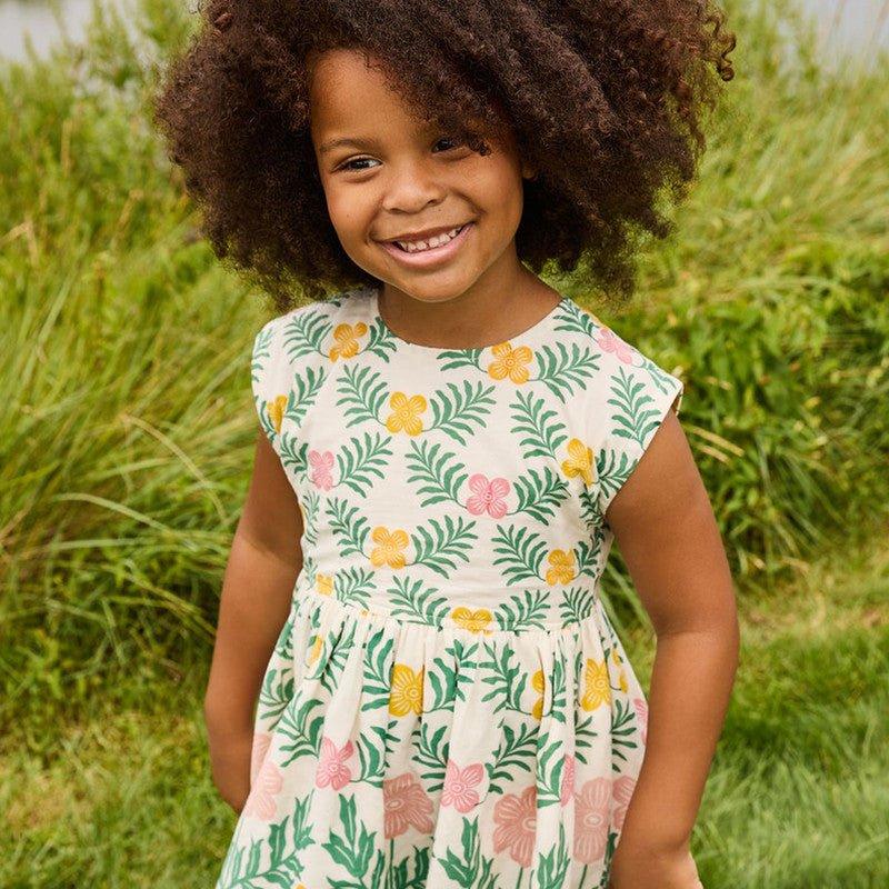 Girl's Adaline Dress - Multi Oasis - Image 3