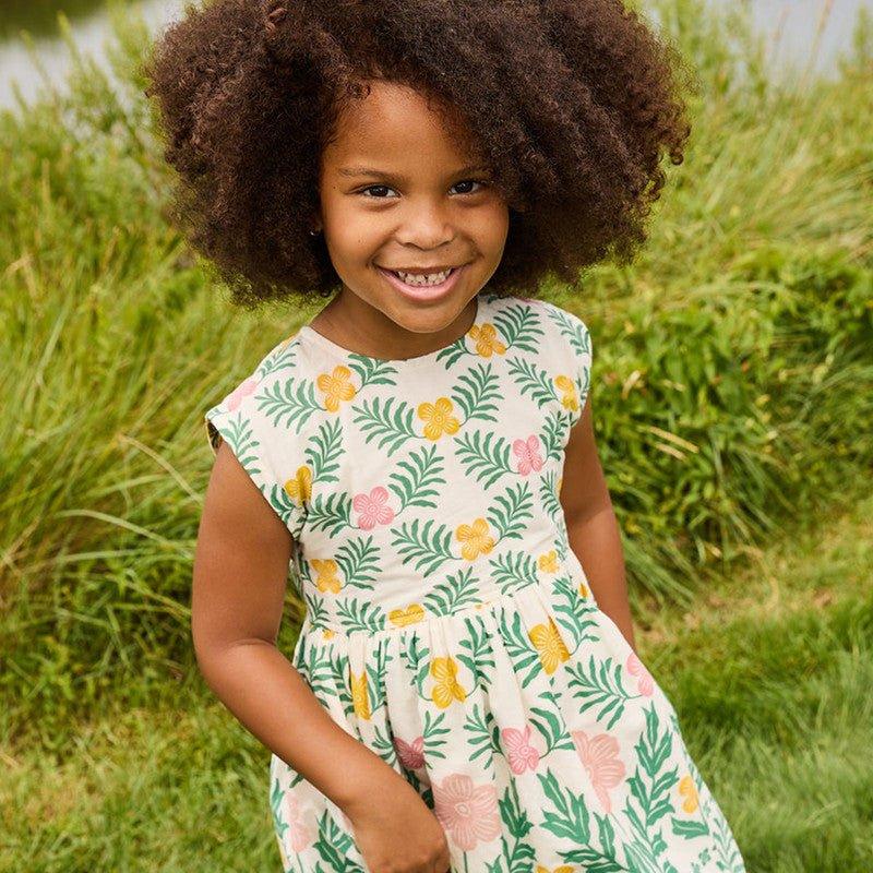 Girl's Adaline Dress - Multi Oasis - Image 4