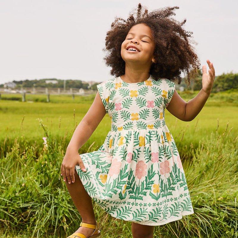 Girl's Adaline Dress - Multi Oasis - Image 5