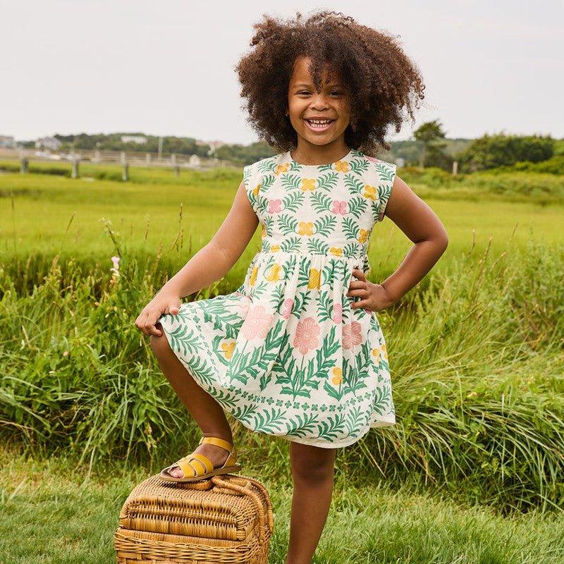 Girl's Adaline Dress - Multi Oasis - Image 6