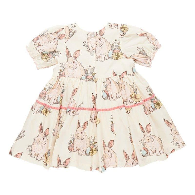Girl's Maribelle Dress - Bunny Friends - Image 3