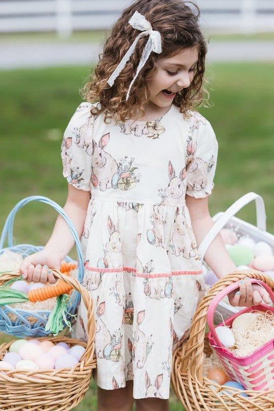 Girl's Maribelle Dress - Bunny Friends - Image 7