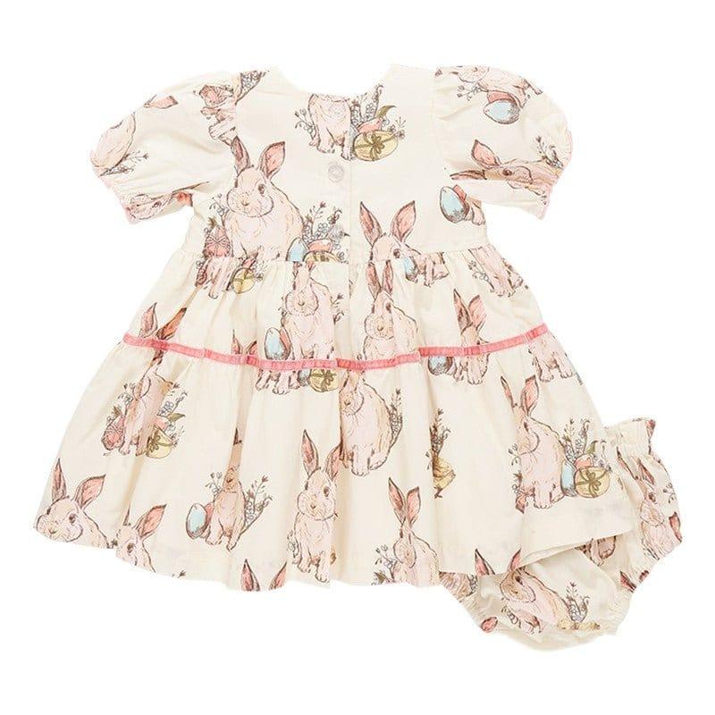 Girl's Maribelle Dress Set - Bunny Friends - Image 4
