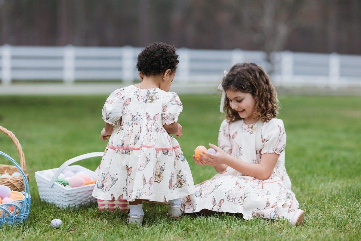 Girl's Maribelle Dress Set - Bunny Friends - Image 5