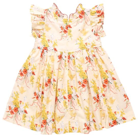 Cotton Jennifer Dress - Yellow Chicks - Image 5