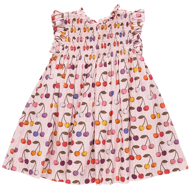 Cotton Stevie Dress - Cloud Pink Cherry - Image 6