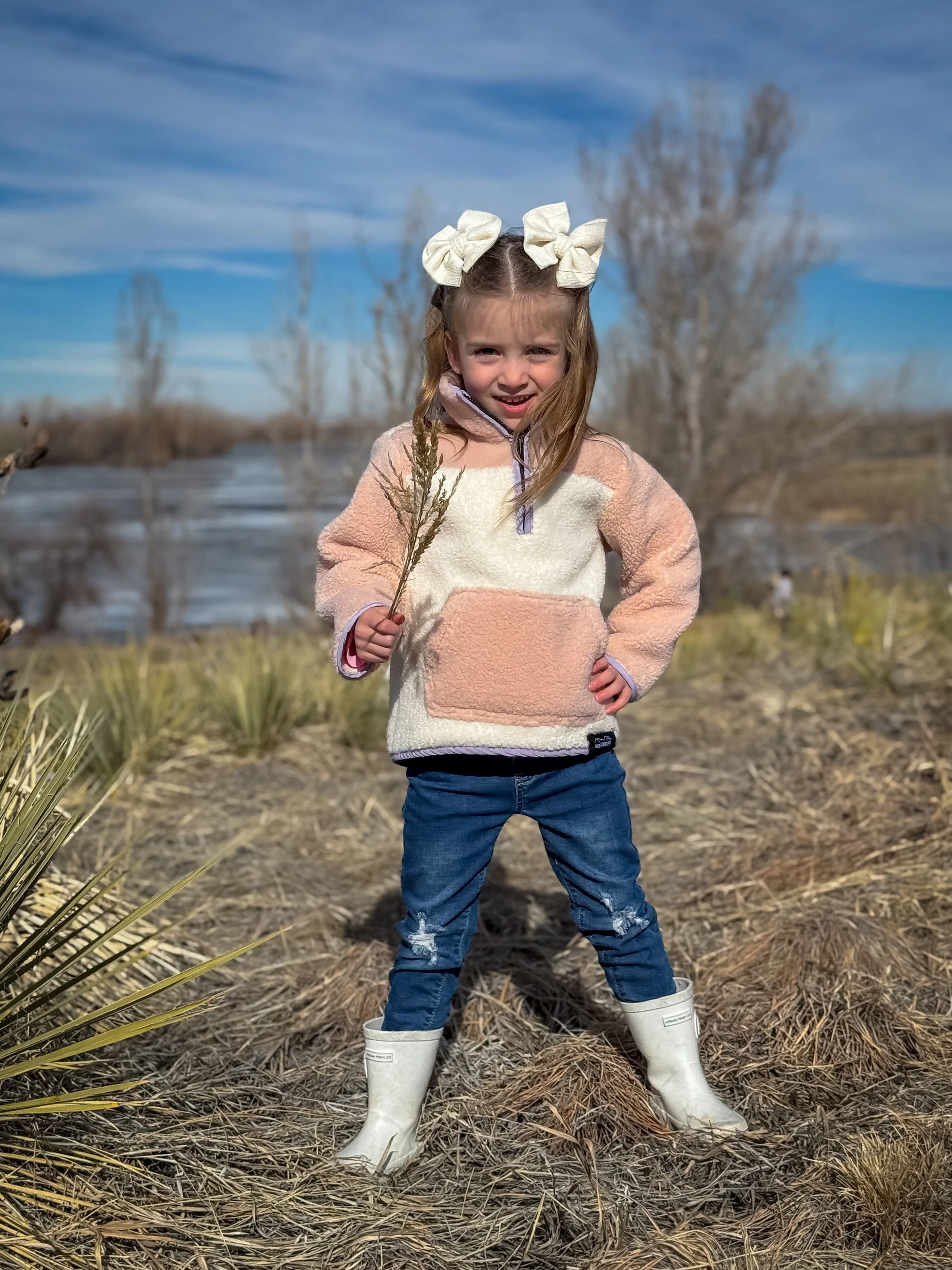 Pink Sherpa Pullover - Image 3