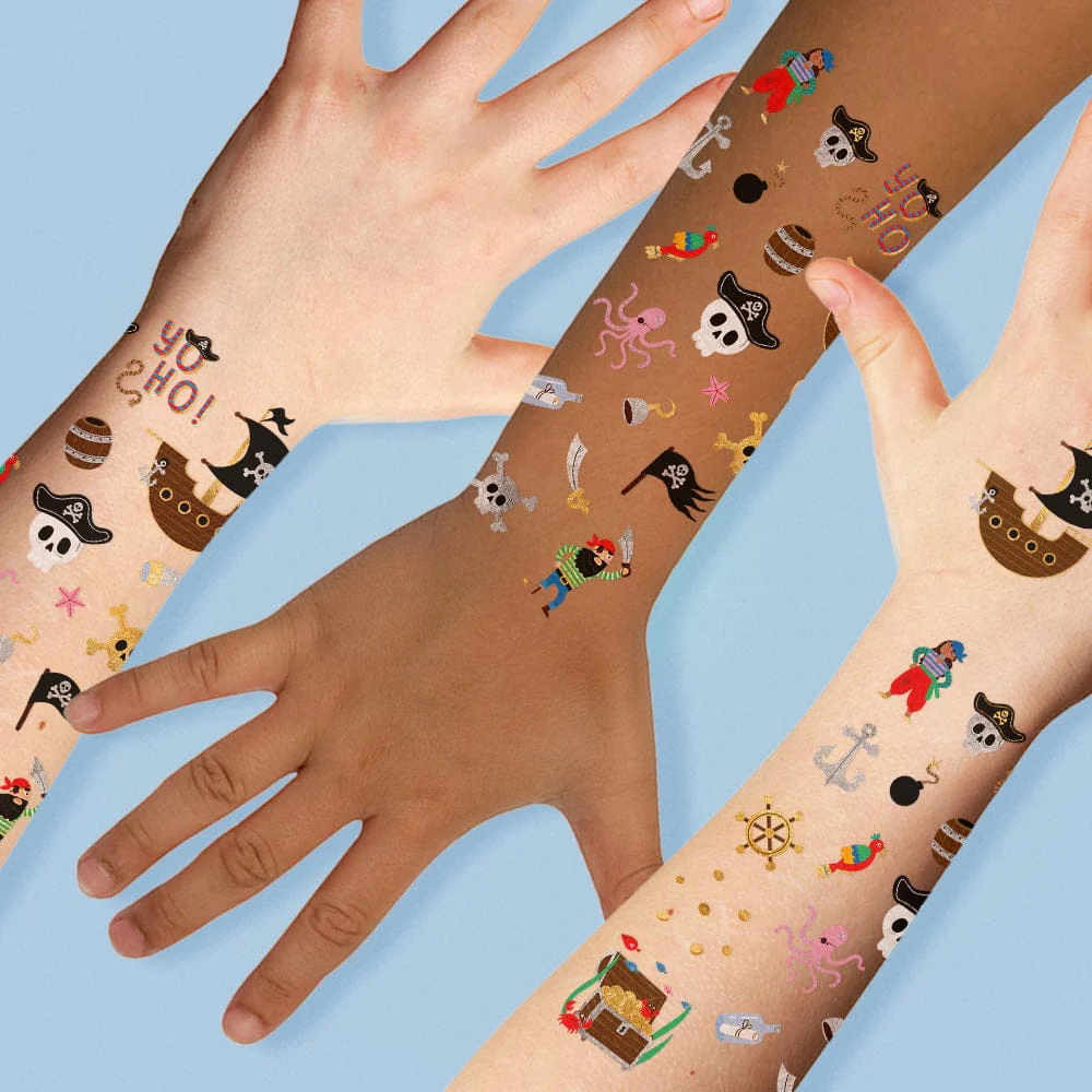 Pirate Temporary Tattoos - Image 2