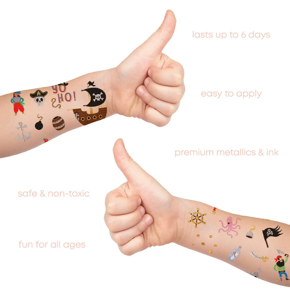 Pirate Temporary Tattoos - Image 3