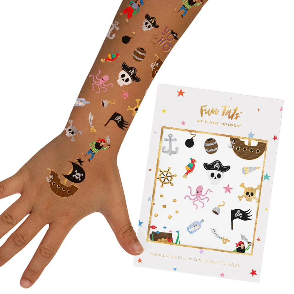 Pirate Temporary Tattoos - Image 5