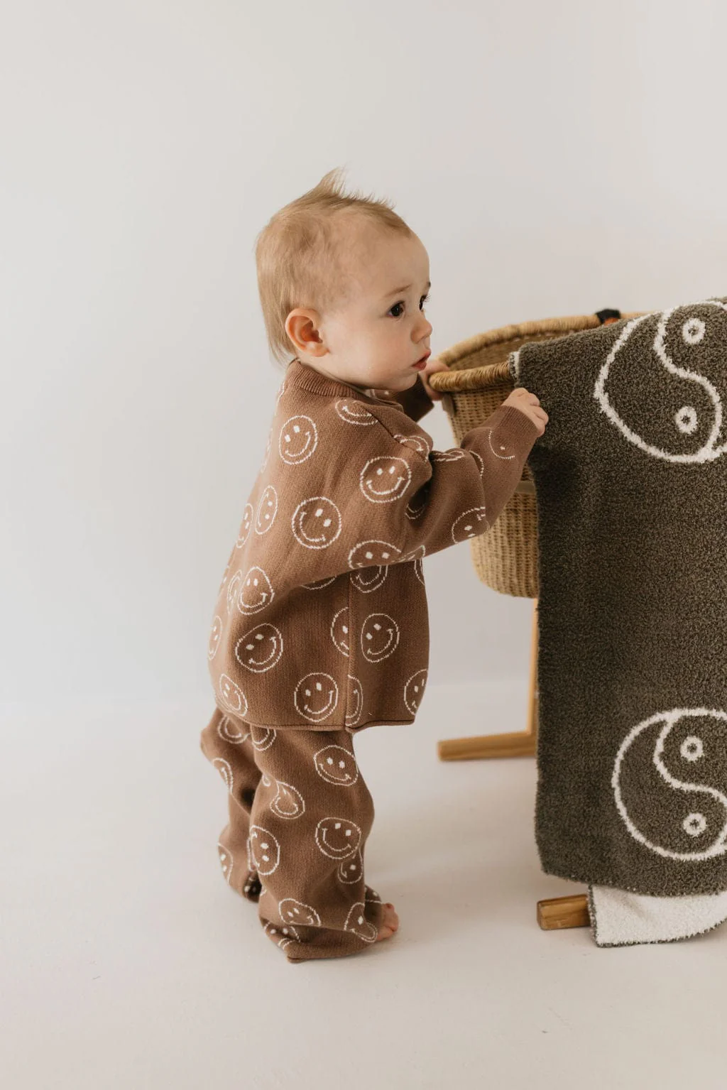 Plush Blanket - Sage Yin Yang - Image 2