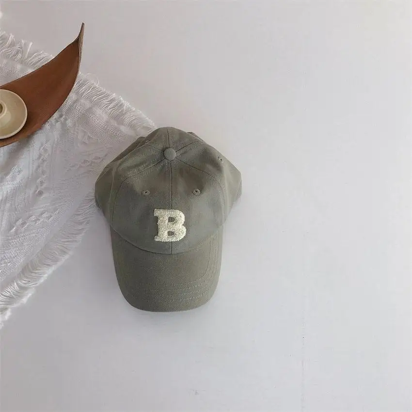 Plush Letter Baseball Cap - Image 10
