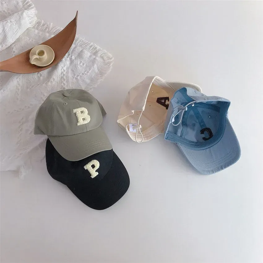 Plush Letter Baseball Cap - Image 2