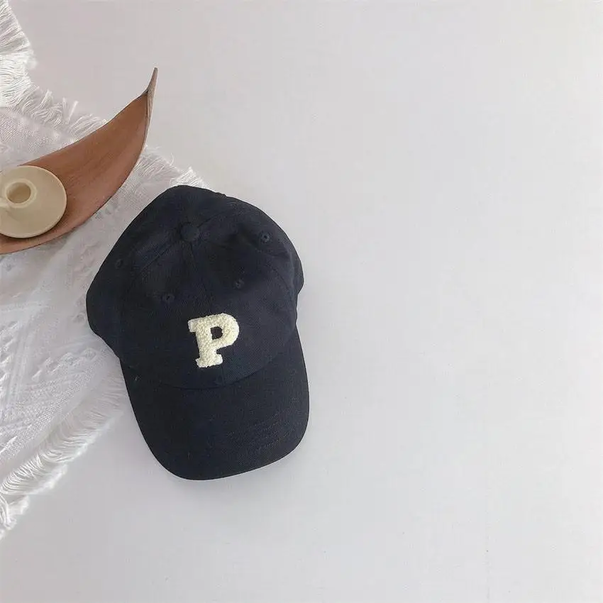 Plush Letter Baseball Cap - Image 8