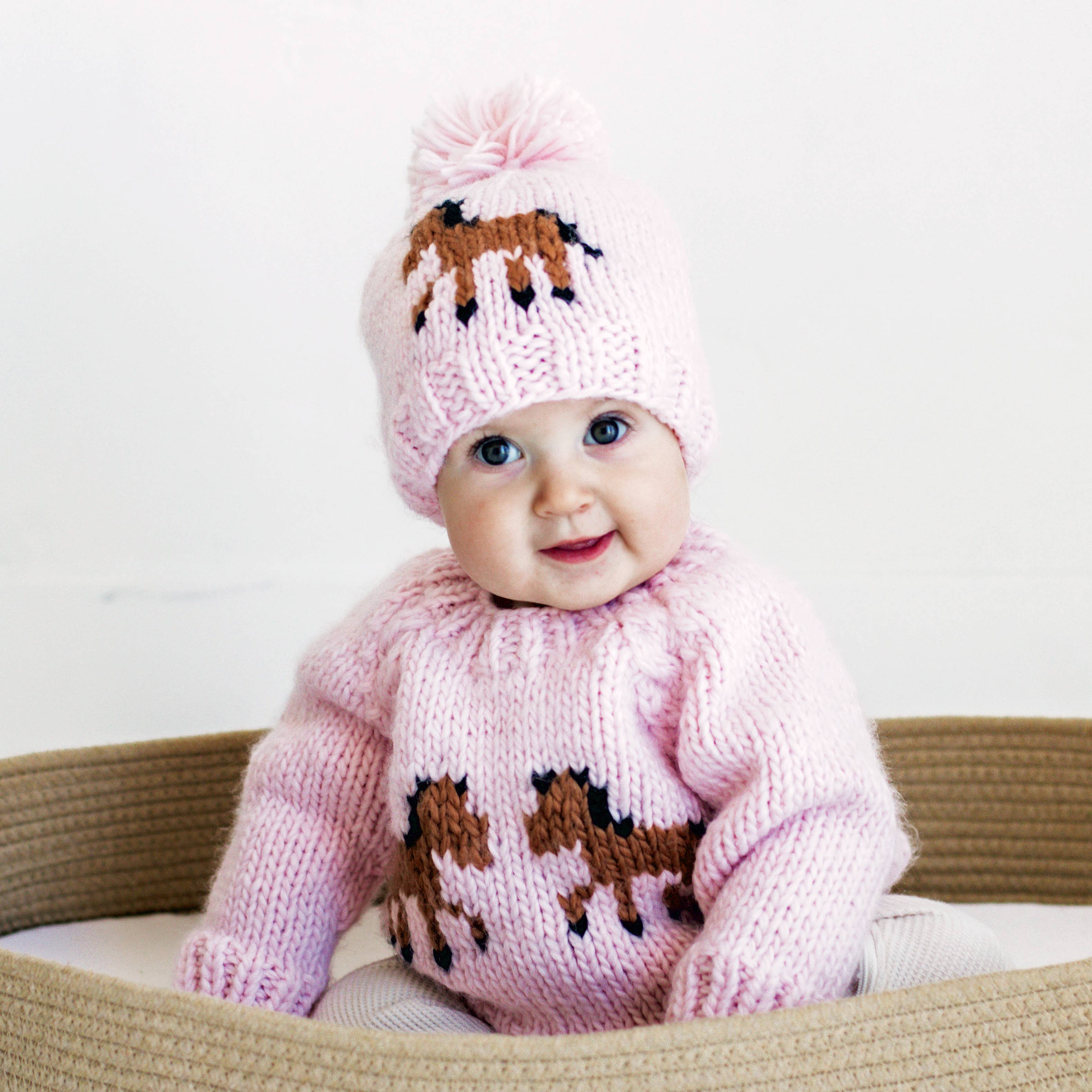 Pony Sweater Blush for Baby & Toddler - Image 4