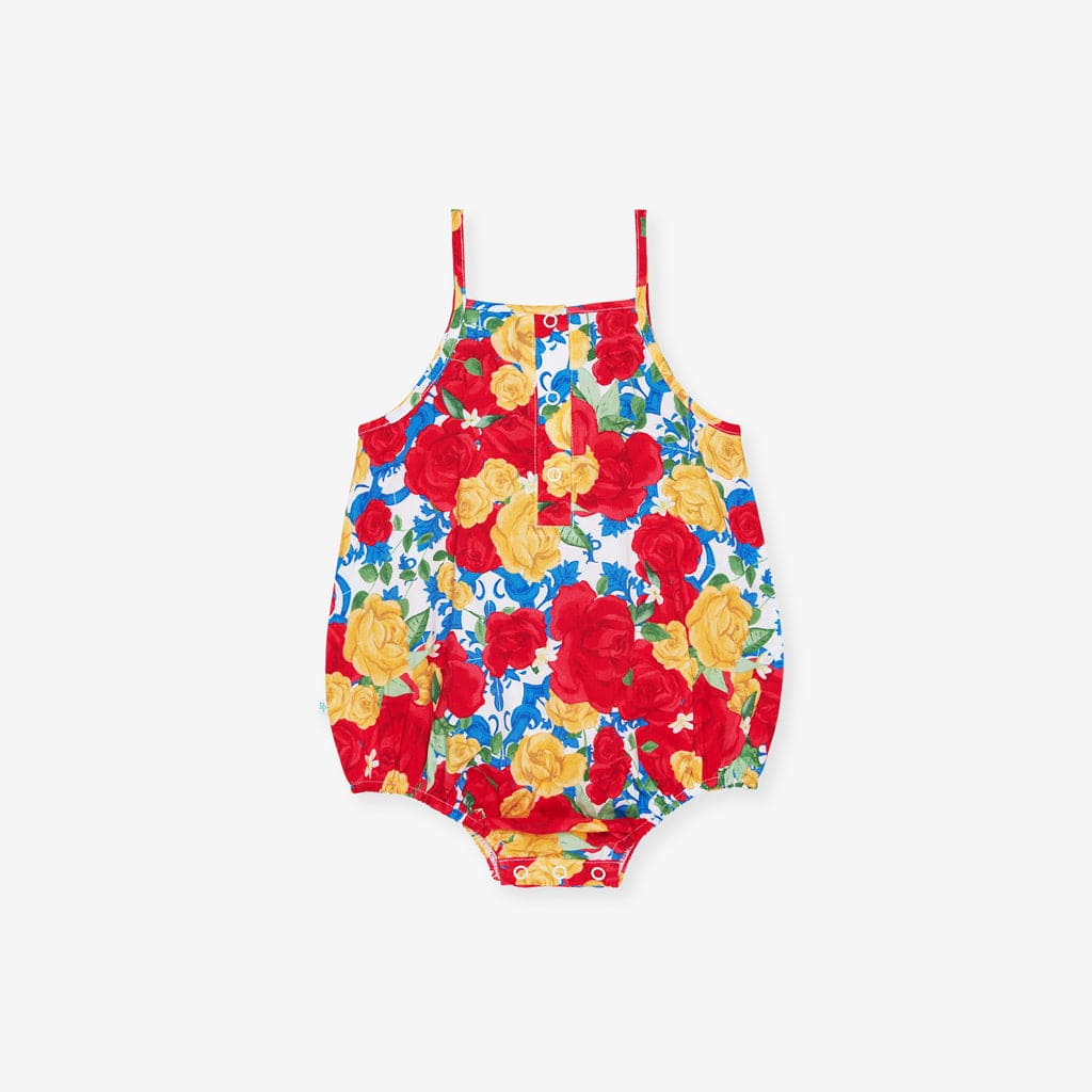 Bamboo Challis Bubble Romper - Valentina (Floral) - Image 4